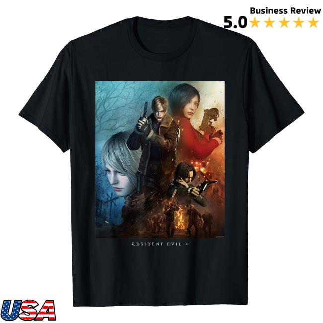 Resident Evil Merch Resident Evil 4 Gold Edition New Shirt
