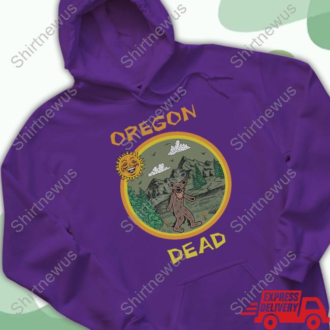 Official Grateful Dead Store Oregon United States Of Dead Sweatshirt