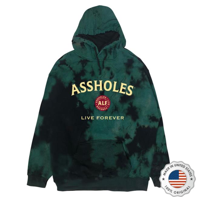 Official Linda Finegold Merch Store Stop Alf Irish Pullover Hoodie Northern Lights Tie Dye Lindafinegold Clothing Shop Tie-Dye