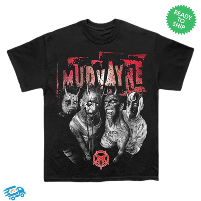 Official Mudvayne Merch Mutatis Mudvayne New Shirt