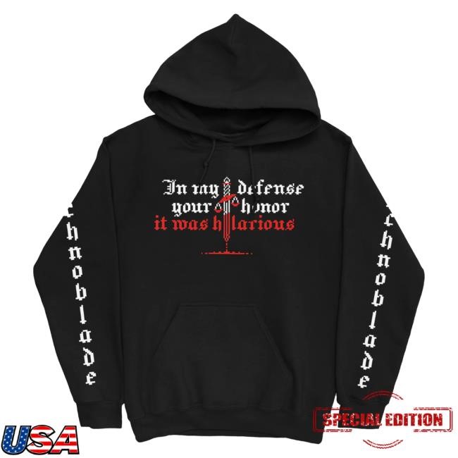 Heavy Streetwear Technoblade It Was Hilarious Hoodie Layer