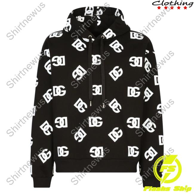 Official Lyst Clothing Shop Dolce & Gabbana All Over Print Logo Crewneck D&G 3D AOP