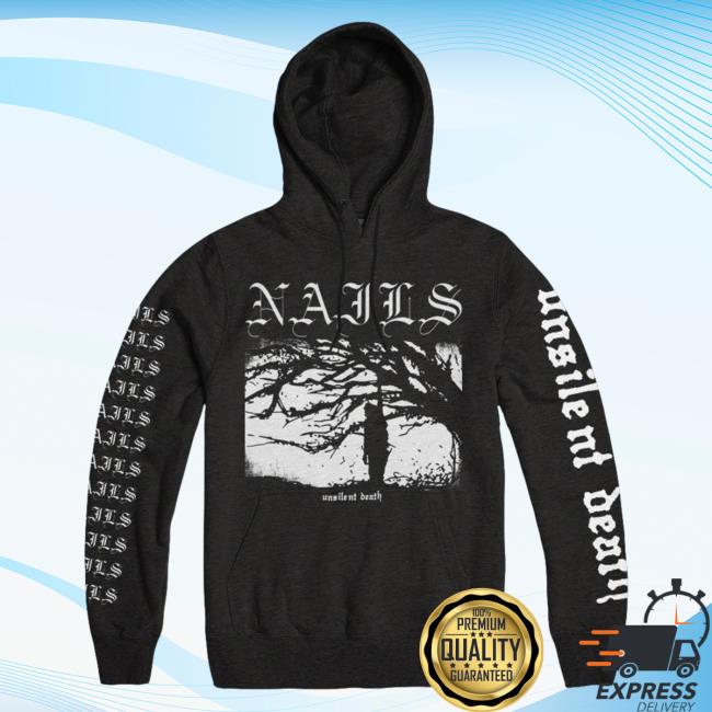 Evil Greed Merch Nails Unsilent Death Hoody