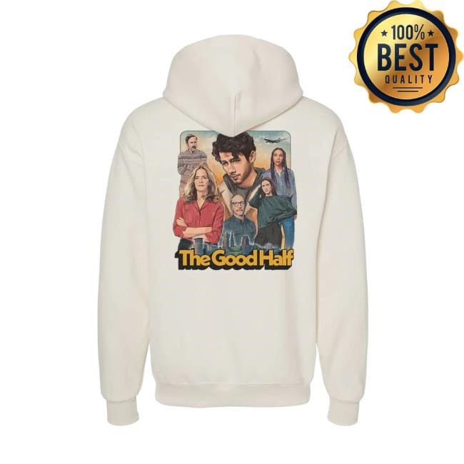 Nick Jonas Merch Shop The Good Half Cast Sweatshirt Hoodie - White - Nick Jonas