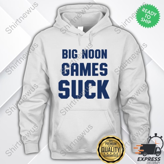 Big Noon Games Suck Tee