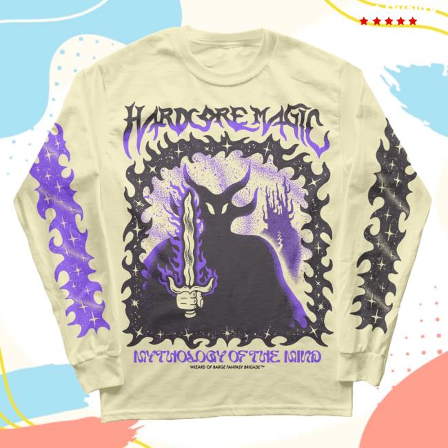 Wizardofbarge Hardcore Magic Long Sleeve Tshirt