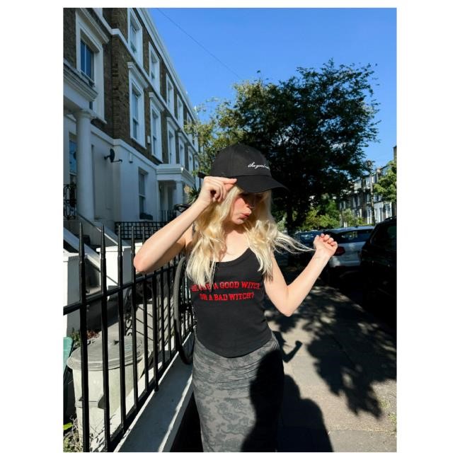 Official Maisie Peters Merch Store Shop Maisie Peters Good Witch Bad Witch Tank Popover Shirt MaisiePeters