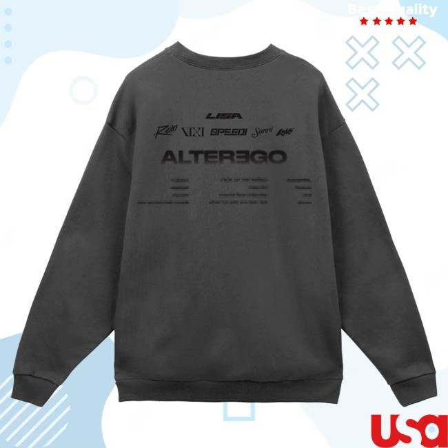 Alter Ego Crew neck Sweatshirt Lisa Official Merch Store Shop