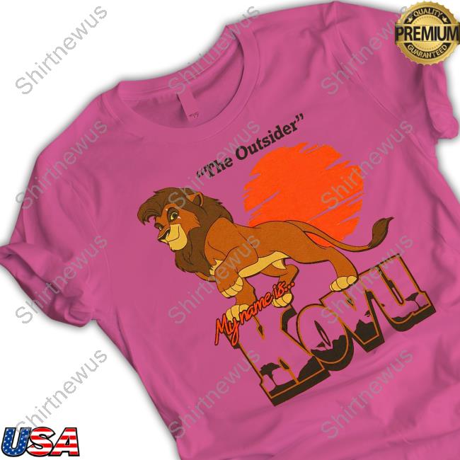 Official The Lion King The Outsider My Name Is Kovu T Shirt
