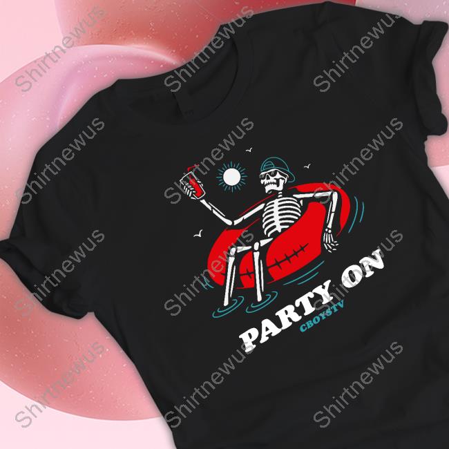 Cboystc Merch Party On Cboystc Kickback Crewneck Sweatshirt