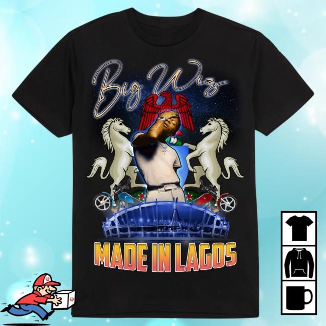 Official Wizkid Made In Lagos Attractive Shirt | Black