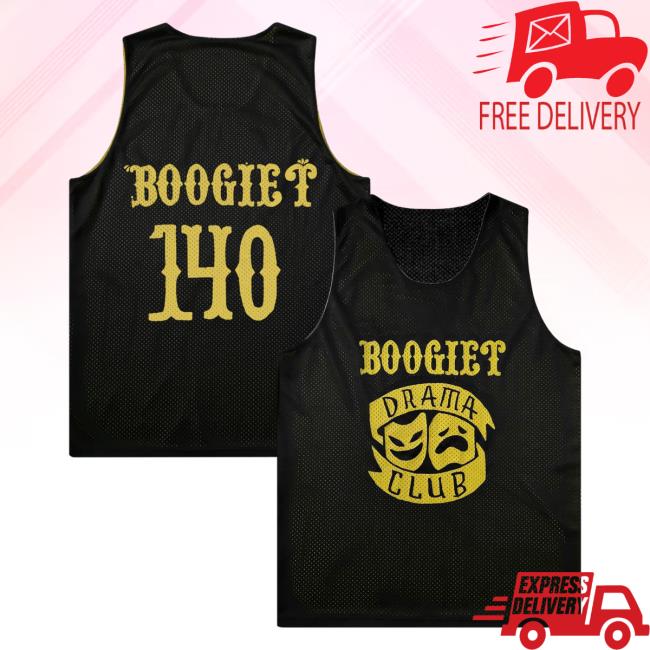 Official Boogie T Merch Boogie T - Drama Club Mesh Jersey Sweatshirt Black