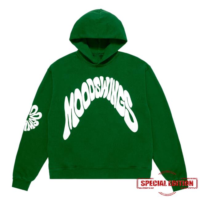 Official Juice Clothing Store Mood Swings Printed AOP Crewneck Green Juicestore 3D