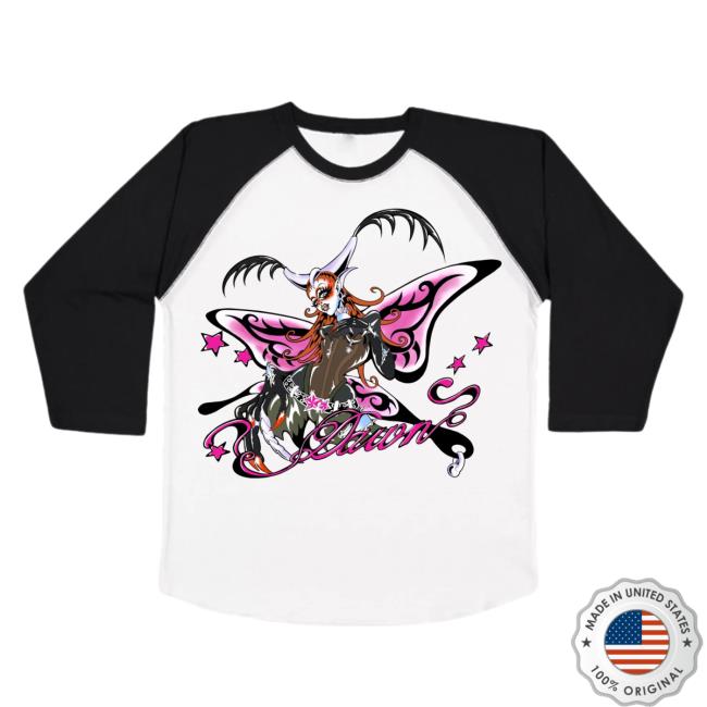 Up Until Dawn Butterfly Raglan Tee