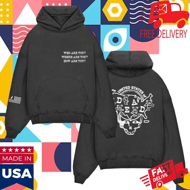 Official Grateful Dead Merch Store United States Of Dead Hood GratefulDead Shop