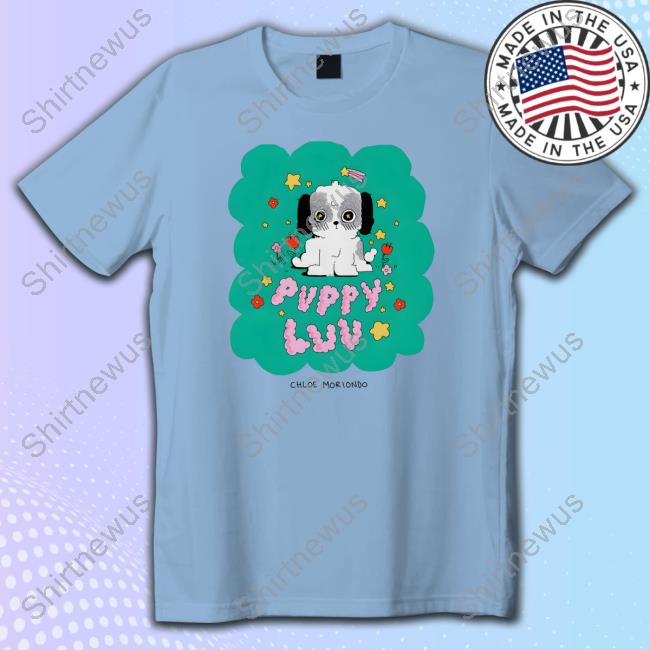 Chloe Moriondo Merch Chloe Moriondo Puppy Luv Hoodies