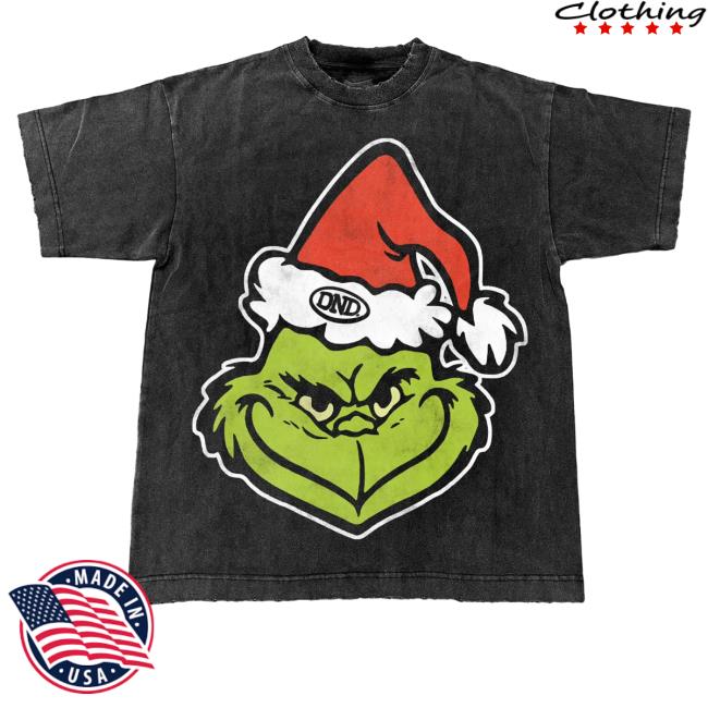 Official Shopdonotdisturb Do Not Disturb Merch Grinch Portrait Tee