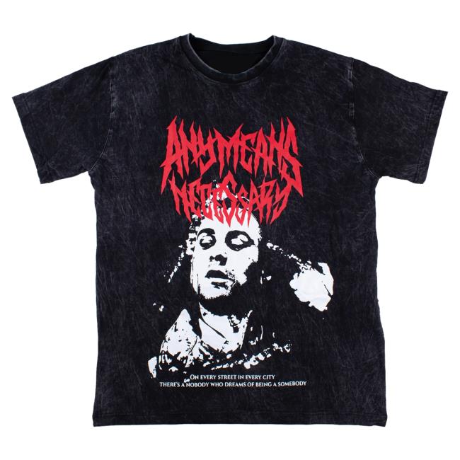 Official Any Means Necessary Clothing Taxi Driver Shirt Vintage Black