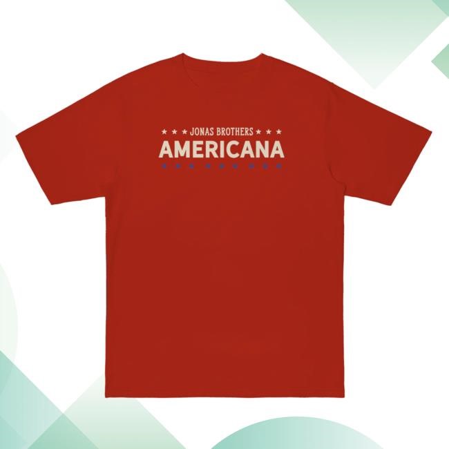 Americana New T-Shirt Jonas Brothers Merch Shop
