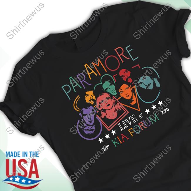 Paramore Live At Kia Forum Shirts