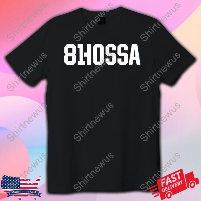 Official Chicago 81Hossa Shirt Long Sleeve Tee