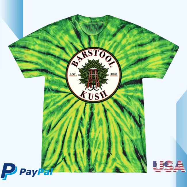 Official Barstool Sports Store Barstool Kush Tie Dye T-Shirt 2023 A New Untold Story
