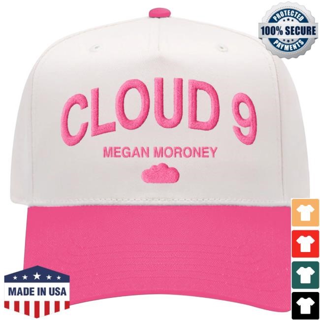 Megan Moroney Cloud 9 Pink Hat Concert Headwear Country Energy Megan Moroney Cloud 9 Pink Hat