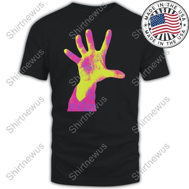 Self-Titled Neon Hand Tee Shirt