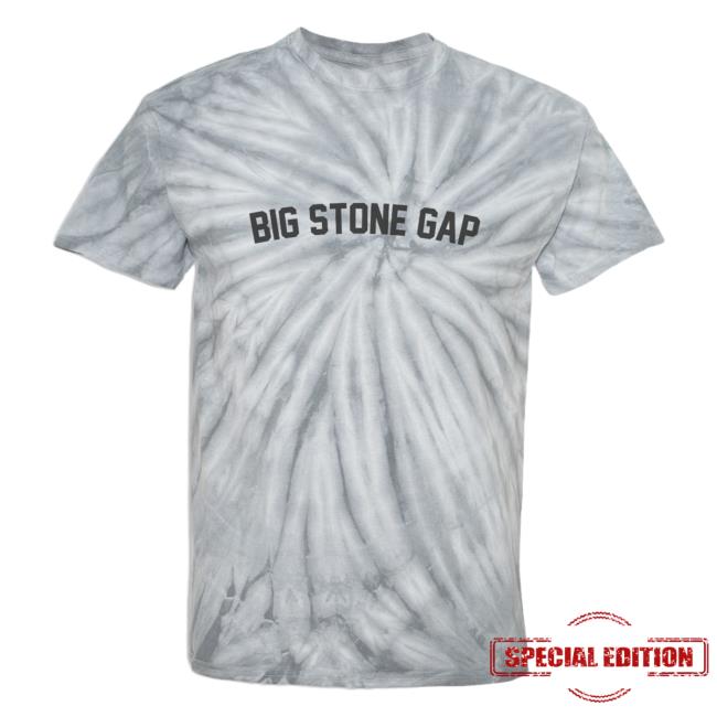 Official Hometown Apparel Clothing Merch Big Stone Gap Virginia Classic Curve Tie Dye Tee Shirt Silver