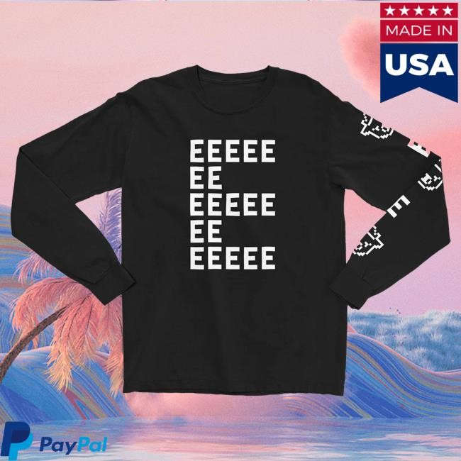 Official Technoblade Merch Store Shop Technoblade E Redux Long Sleeve Tee Shirt (Black)