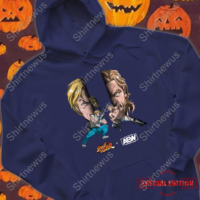 Official ShopAEW Street Fighter Long Sleeve Tee