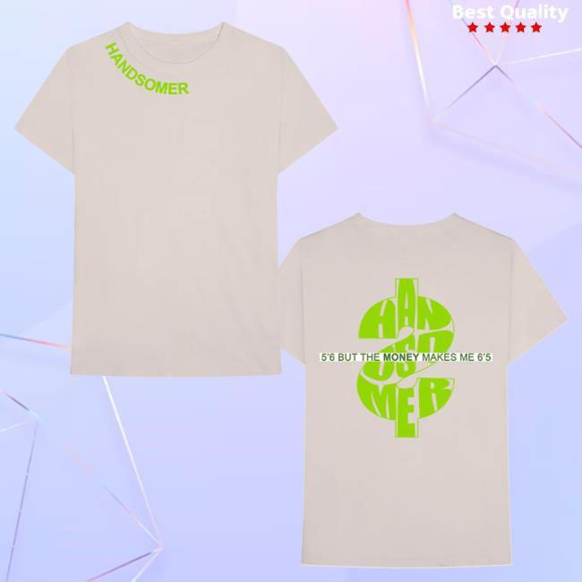 Official Russ Apparel Clothing Shop Store Handsomer Remix T-Shirt Off-White Russdiemon Merch