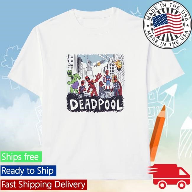 "Deadpool & Wolverine" Relaxed Fit Graphic Top Shirt