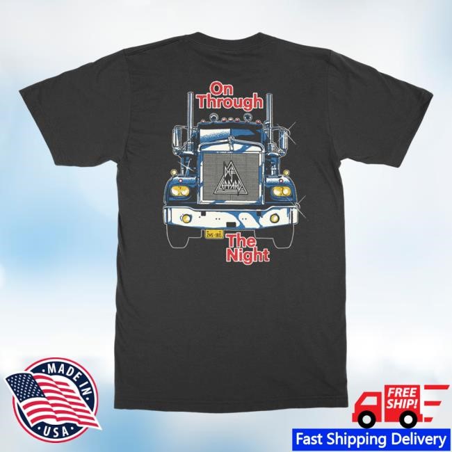 Def Leppard USA Tour ’80 Tee Shirt Def Leppard Merch