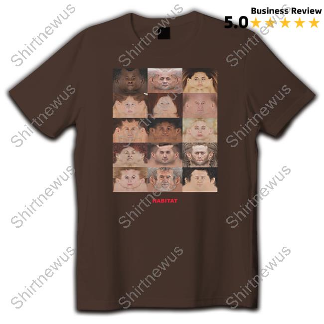 Official Nayt Habitat Faces Hoodie Nayt Habitat Faces T Shirt