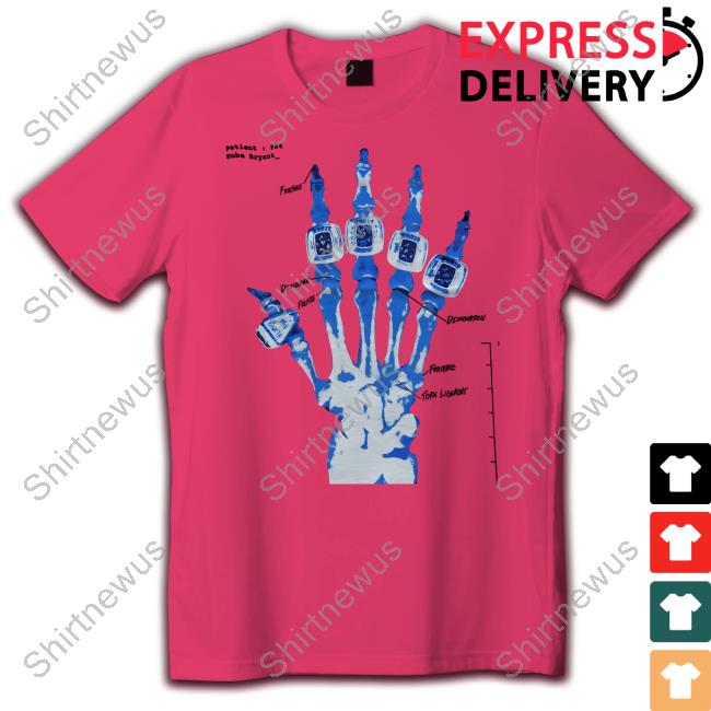 Official Do Not Disturb Kobe Bryantx Ray Rings Hand Blue Fashion Clothes