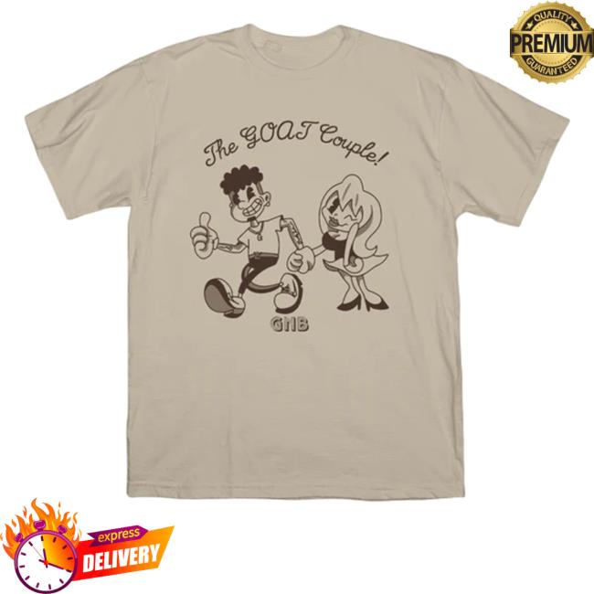 Official Official Gnb Merch The Goat Couple Tan Sweatshirt