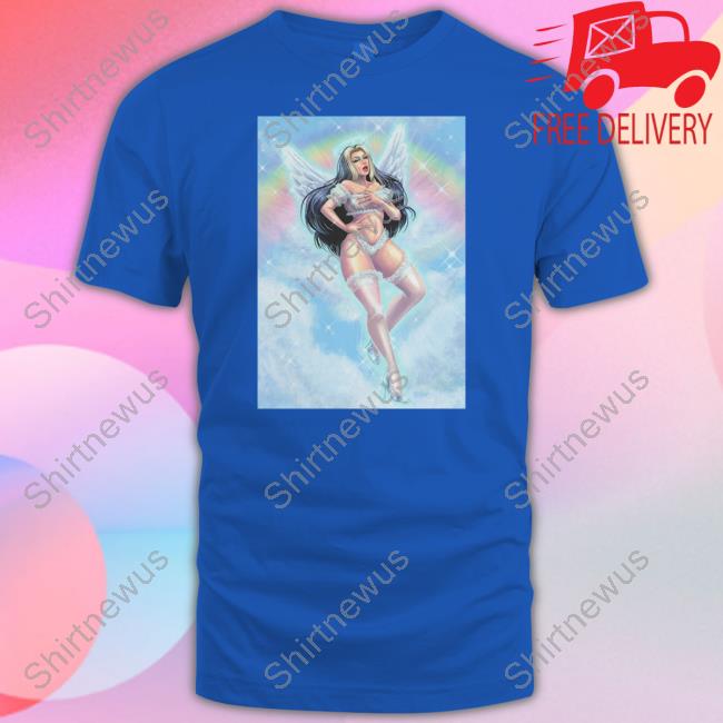 Slayyyter Merch Angel Long Sleeved T Shirt Ms New Breasts