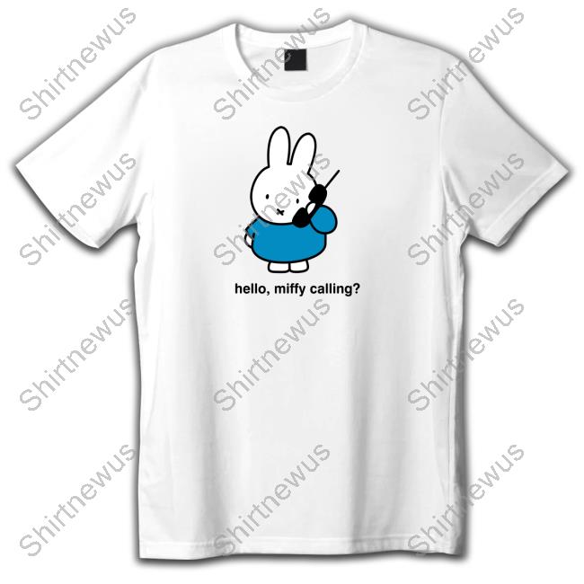 Official Thunder Egg Merch Hello Miffy Calling Shirt