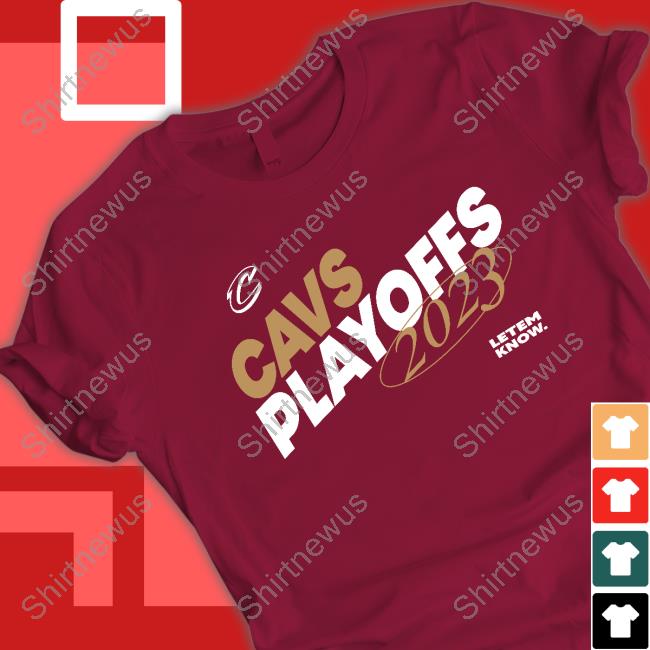 Cleveland Cavaliers Team 2023 Cavs Playoffs T-Shirt