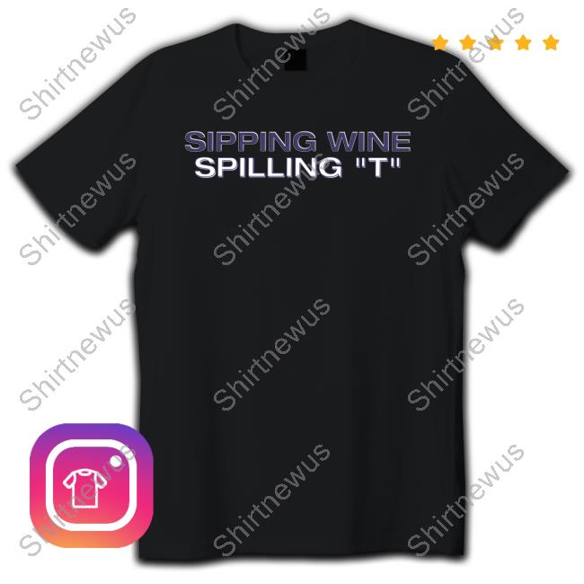 Shaun T Sipping Wine Spilling T T Shirts