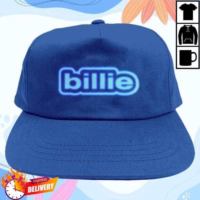 New Billie Blue Flat Brim Snapback For Fan Community