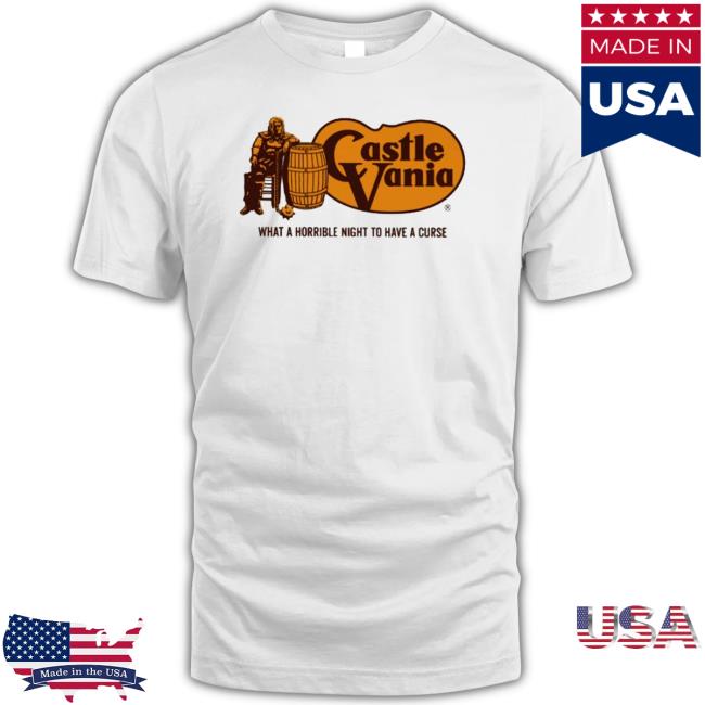 Official Manning Krull castle vania what a horrible night to have a curse Shirts
