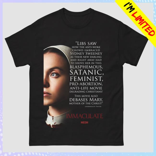 Sydney Sweeney Immaculate Neon Long Sleeve Tee