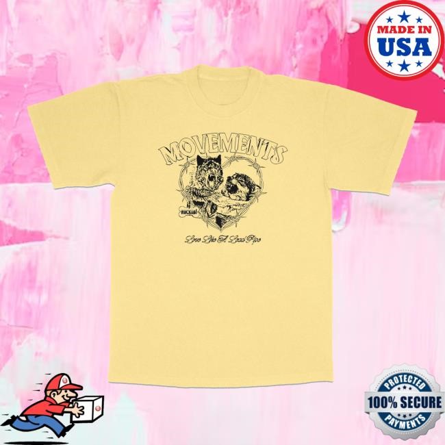 Lead Pipe Wolf Tee Shirt Movements Merch