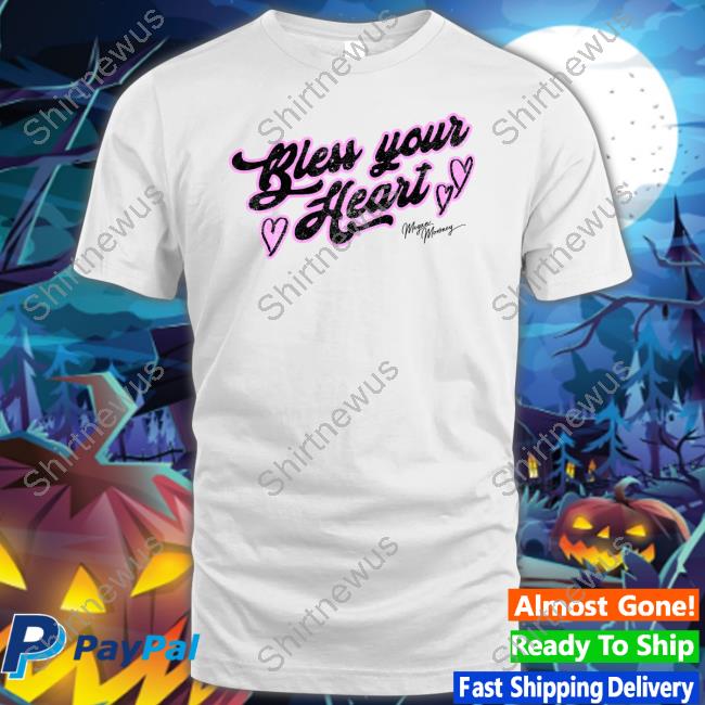 Megan Moroney Merch Bless Your Heart T Shirt Meganmoroney