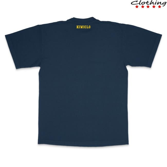 Future Fan Legacy Kids Michigan Caricature Tee Navy Kiwiclo