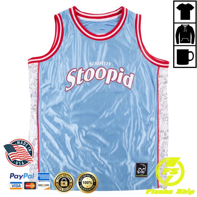 Official Slightly Stoopid Merch Store Shop Slightly Stoopid Slightly Stoopid 2021 Basketball Jersey Attractive Shirt SlightlyStoopid