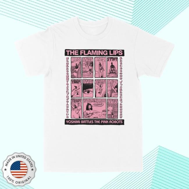 Official The Flaming Lips Merch Shop Vitamins! New T-Shirt