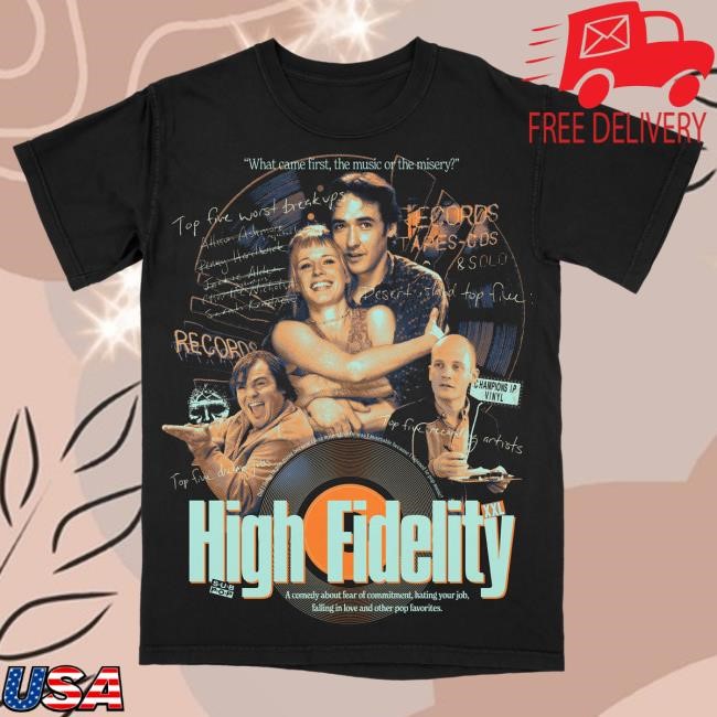 Official Studiohouse Designs Top Five Records L/S Tee